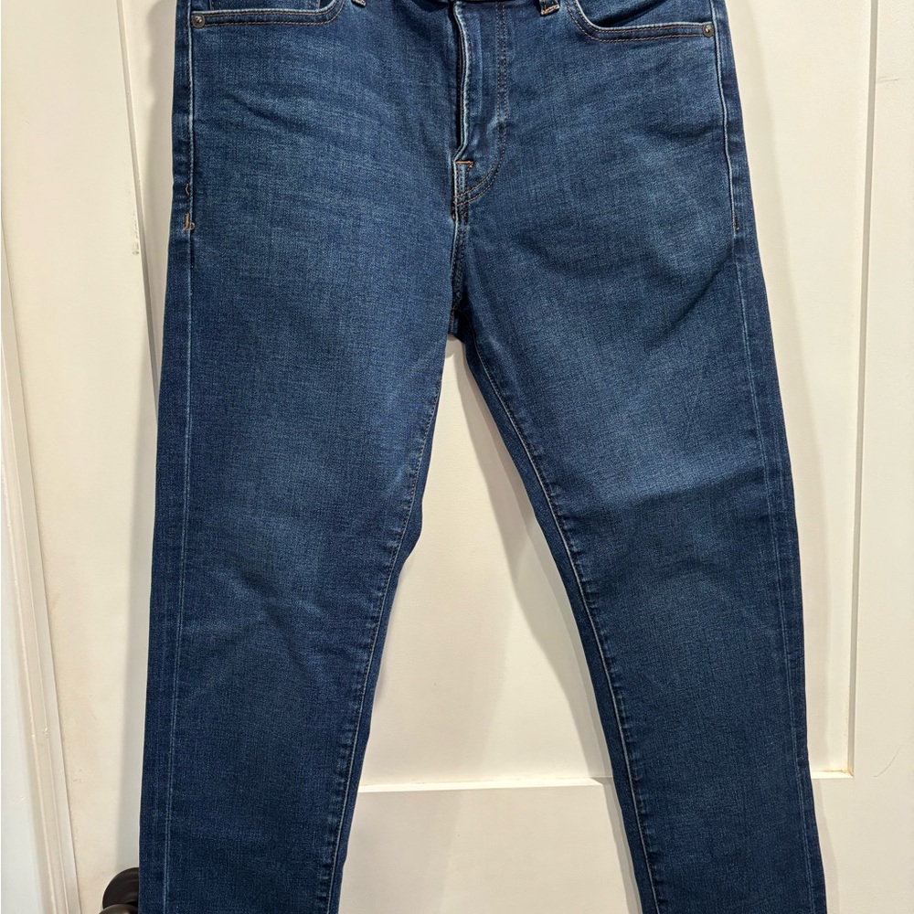 Express Men's Slim Jeans - Dark Blue